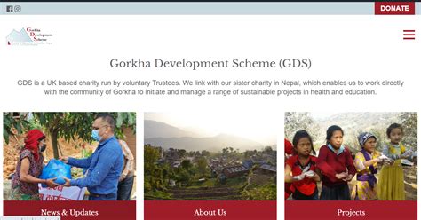 New Website Launched Gorkha Development Scheme