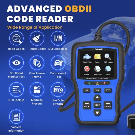 Udiag Cr Esc Ner Obd Para Coche Herramienta De Diagn Stico Para