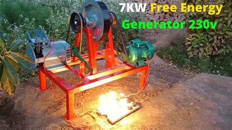 Flywheel Free Electricity Generator How To Make Free Energy Generator