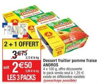 Anti Crise Fr Dessert Fruitier ANDROS Chez Cora 29 11 05 12