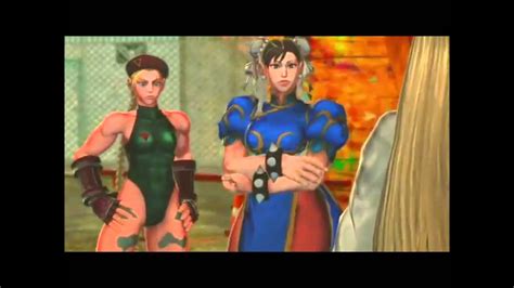 SFXT Chun Li And Cammy Rival Battle Cutscene 1080p HD YouTube