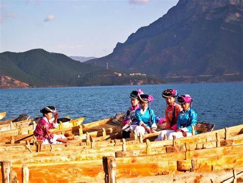 Lugu Lake and Mosuo People, Lijiang Lugu Lake Travel Photos, Images ...