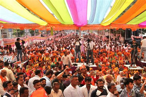 BJP National President Shri J P Nadda Addressing Vijay Sankalp Rally