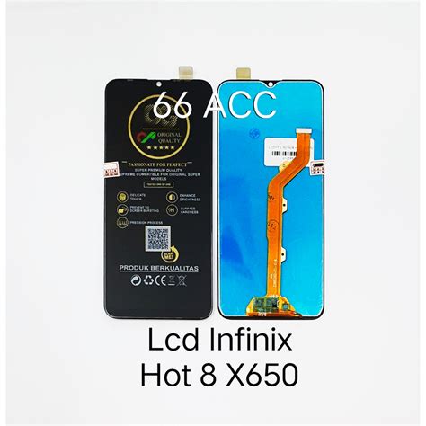 Jual Lcd Infinix Hot 8 X650 Fullset Touchscreen Shopee Indonesia