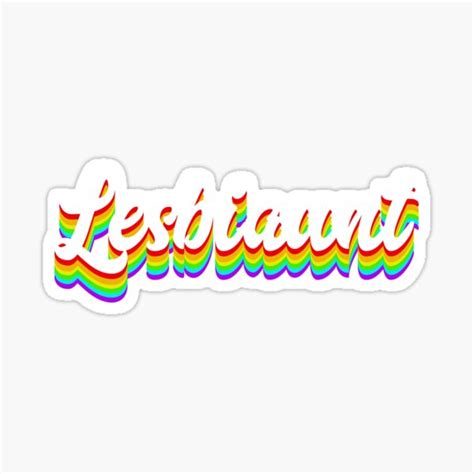Lesbiaunt Rainbow Clothes Lgbtqia Pride Aunt Gift Funny Aunt Gift Lesbian Aunt Gift