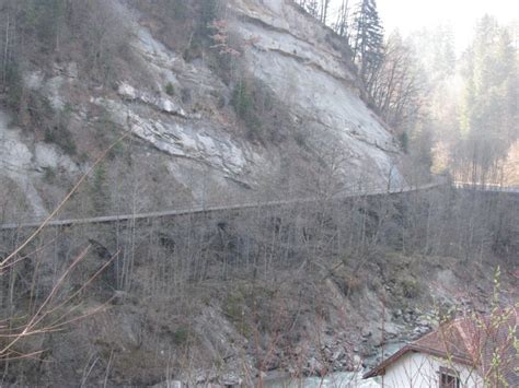 Ehemalige Bregenzerwaldbahn Km 22 3 Kurz Vor Egg Befindet Sich Das