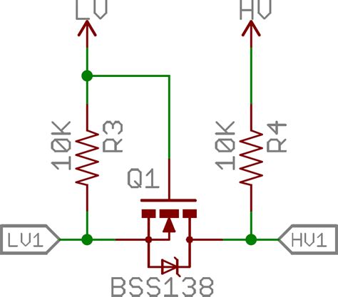 Bidirectional Level Shifter Schematic How Do I Use This Logi