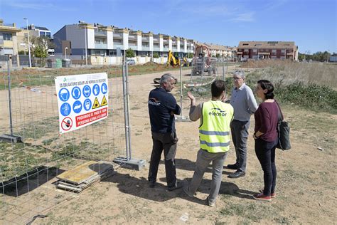 Urbanisme Inicia Les Obres De La Nova Zona Verda De Metres A Paiporta