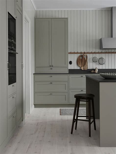 Nordiska Kök grey Scandinavian shaker kitchen Classic Shaker kitchen