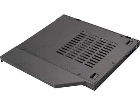 ICY DOCK ToughArmor MB411SPO 2B Fits 9 5mm Height ODD Slot 2 5 SSD HDD Hot Swap SATA Mobile