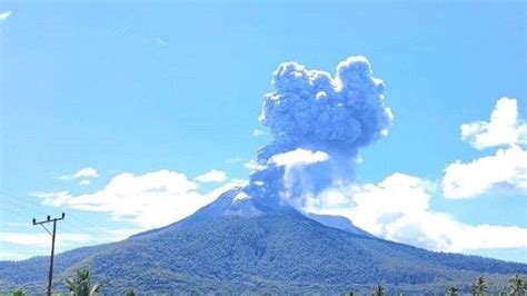 Aktivitas Gunung Lewotobi Laki Laki Meningkat Badan Geologi Perluas