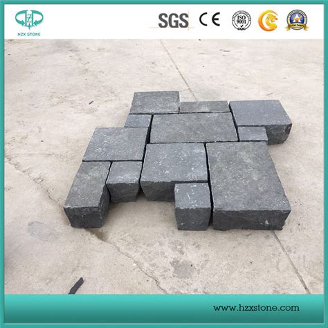 Zhangpu Black Basalt For Coping Kerbstone Wall Tiles China Hainan