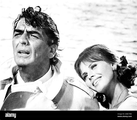 After The Fox From Left Victor Mature Britt Ekland 1966 Stock Photo