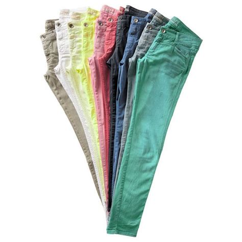 Pastel Jeans Liked On Polyvore Roupas Pano Modelos De Roupas