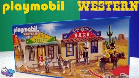 Playmobil Western Set Unbox And Playtime Youtube