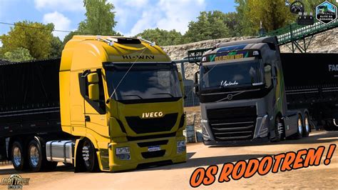 OS RODOTREM NA PRESSÃO EURO TRUCK SIMULATOR 2 versão 1 49 YouTube