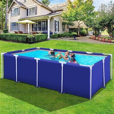 Amazon Raysfung X X Ft Above Ground Swimming Pool Rectangular