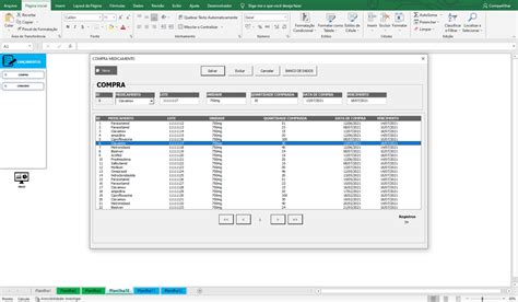 Planilha de Controle de Medicamentos em Excel VBA Excel Avançado