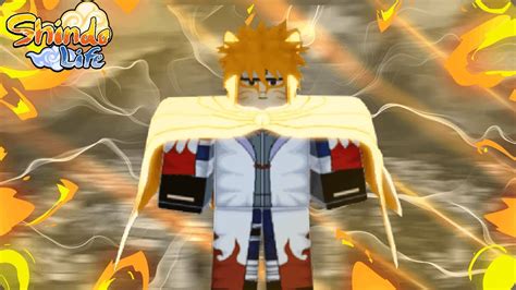 This Minato Baryon Mode Is SUPER HYPE In Shindo Life ROBLOX Anime