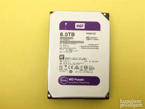 MINT STANJE! Western Digital WDC 8TB harddisk PERFEKTAN - KupujemProdajem