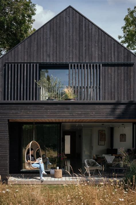 HAPA Architects Clads South Downs Eco Home In Charred Timber Eco House