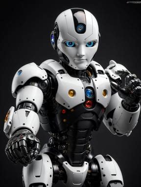 Premium Free ai Images | child toy humanoid friendly robot hands with ...