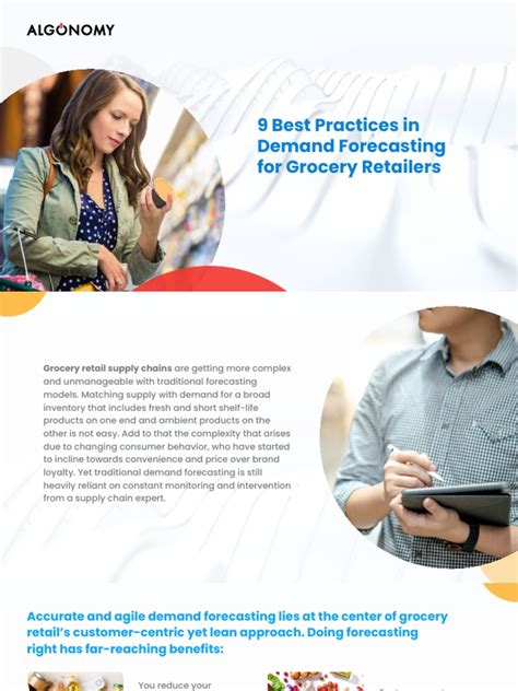 9 Best Practices In Demand Forecasting For Grocery Retail Pdf Forecasting Retail