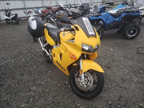 2000 Honda VFR800 F1 JH2RC4602YM200712 Bid History BidCars