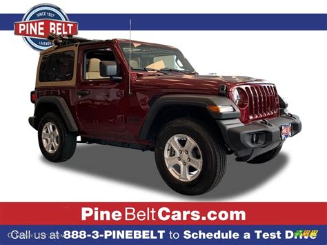 2021 Snazzberry Pearl Jeep Wrangler Sport 4x4 142387021 Photo 2 Car Color