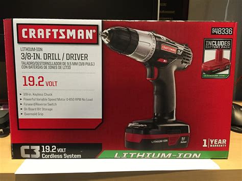 Amazon.com: Craftsman 3/8" Drill/driver C3 19.2 Volt : Tools & Home ...