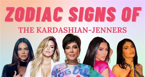 Which Kardashian-Jenner Shares Your Zodiac Sign? | So Syncd