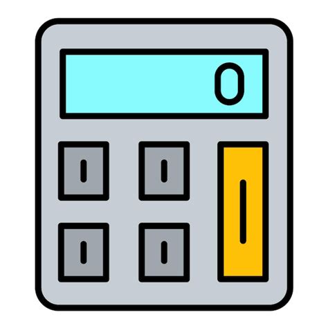 Premium Vector Calculator Flat Illustration