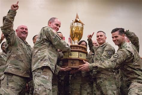 89th MP Brigade Three Peat Commanders Cup Champion At Fort Cavazos