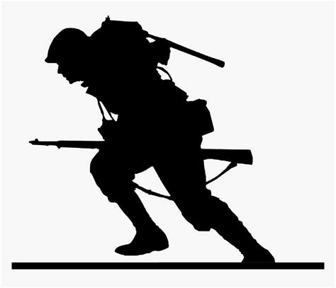 Soldier Silhouette SVG