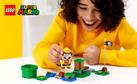 Lego Super Mario Builder Mario Power Up Pack Building Kit Fun