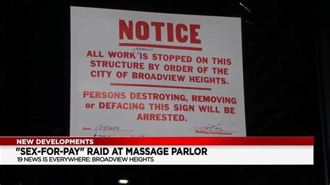 Broadview Heights Massage Parlor Raided By Northeast Ohio Human