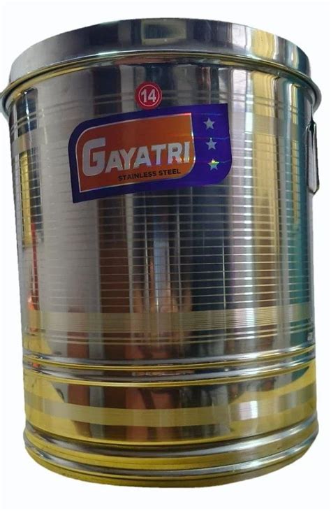 Gayatri Kg Stainless Steel Pawali At Kg Stainless Steel Drums