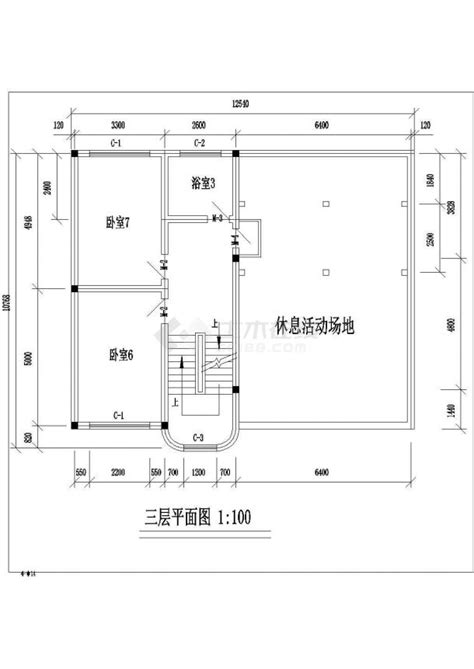 东莞市某城中村3层砖混结构民居楼全套建筑设计cad图纸其他砌体结构土木在线