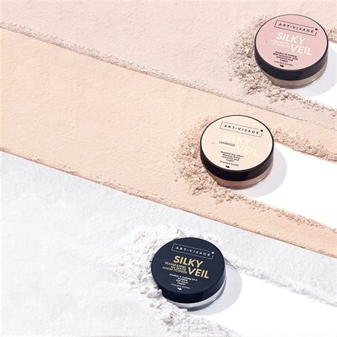 Пудра для лица `ART-VISAGE` SILKY VEIL рассыпчатая тон 302 Матирующая ...