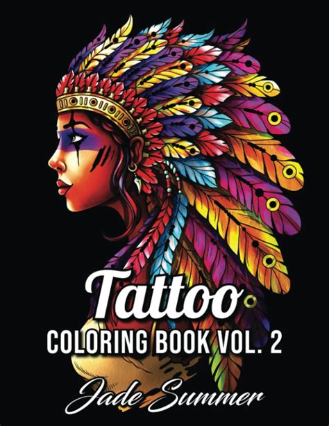 Tattoo Coloring Book An Adult Coloring Book With Awesome Sexy And