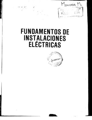 Fundamentos De Instalaciones Electricas PDF