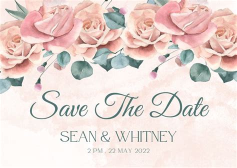 Wedding Ceremony Invitation Card Template | Wedding ceremony ...