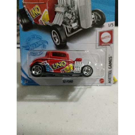 Jual Hotwheels 32 Ford Uno Mattel Red Hotwheel Hot Wheels HW Shopee