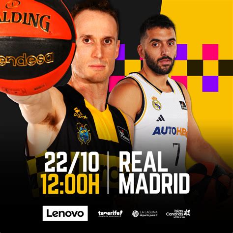 Previa Del Lenovo Tenerife Real Madrid J Liga Endesa