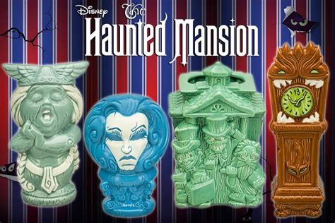 New Haunted Mansion Tiki Mugs By Beeline Creative Now Available For Pre