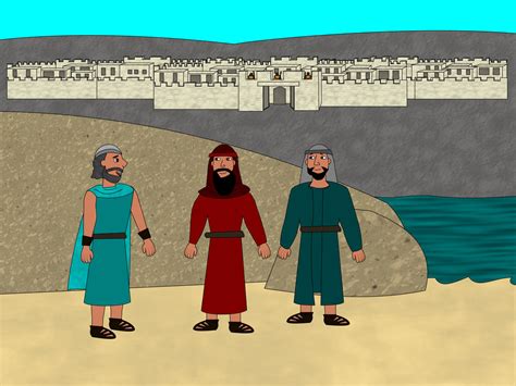 FreeBibleimages :: Rahab and the spies :: Joshua sends spies into ...