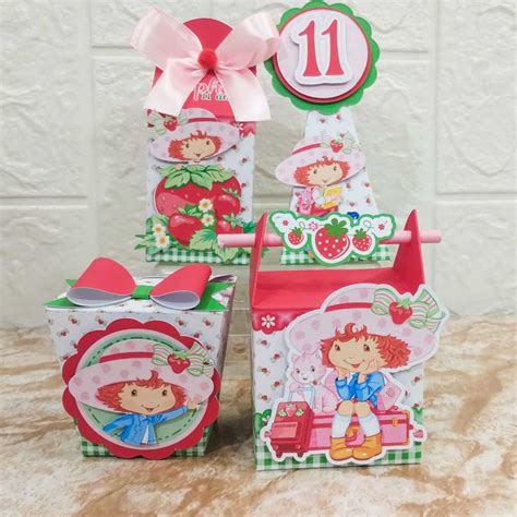 Lembrancinhas De Aniversario Do Moranguinho - Kit Festa Moranguinho Personalizados | Lembrancinhas | Festa ...
