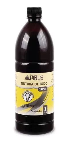 Tintura De Iodo 10 1000 Ml Pinus Parcelamento Sem Juros