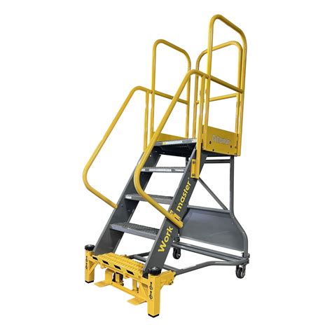 COTTERMAN 3 3 Ft Platform Ht Assembled Rolling Ladder 824WM8