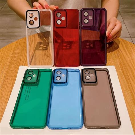Para Infinix Hot 30i 30 Play Note 30 Pro 4G 5G Smart 7 Lente De Silicone Transparente Capa De
